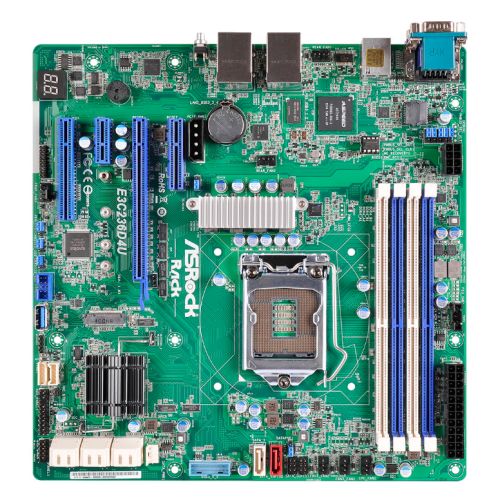 Asrock Rack E3C236D4U Server Board