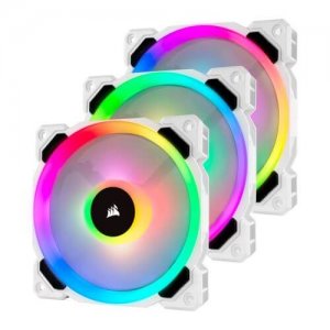 Corsair LL120 12cm PWM RGB Case Fan x3