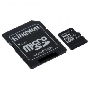 Kingston 32GB Canvas Select Micro SD Card with SD Adapter