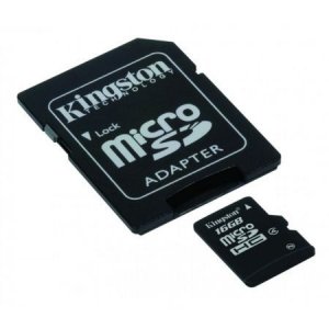 Kingston 8GB High Capacity Micro SD Card with SD Adapter